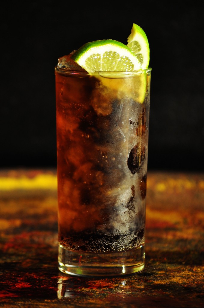 Rum coke